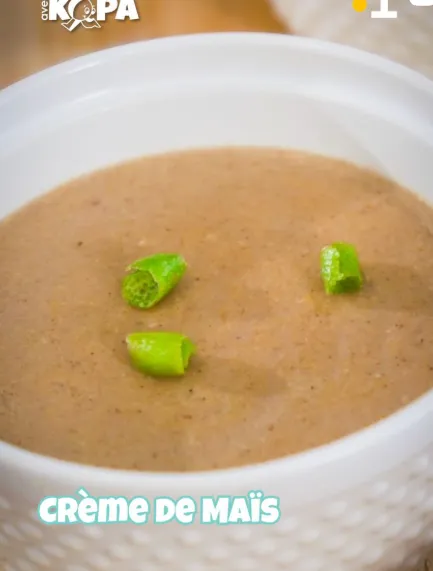 Crème de maïs antillaise revisitée