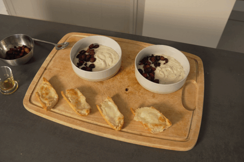 VELOUTÉ DE CHRISTOPHINES AU FROMAGE